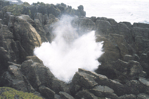 Pancake Rocks.